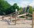 Climbing Structure 08 - timber play climbing frame for public spaces 1