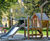 Platform House 4904 - small larch playhouse with slide for playgrounds 3