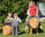 Sheep Resting - playground sculpture, concrete, seating for children 3