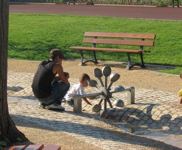 Richter Spielgerate Big Bucket Wheel for water play