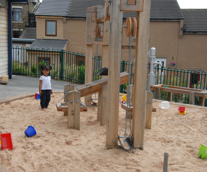 Richter Spielgerate Small Building Site for sand play