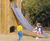 Stainless Steel Slide - narrow metal playground slide for children 1