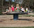 Rotating Disc - large metal playground spinner for group balancing play 3