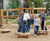 Jumping Disc - round spring platform for children's playgrounds 6