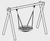 Cradle Nest Special - outdoor playground swing for group play 4