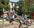 Richter Spielgeräte wood climbing structure - timber outdoor climbing frame 3