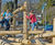 Richter Spielgeräte wood climbing structure - timber outdoor climbing frame 8