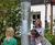 Whirlpool Column - outdoor stainless steel water play vortex feature 3