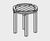 Richter Spielgerate Round Mud Table for water play 2