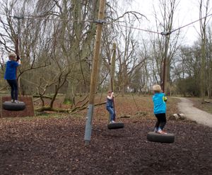 Adventure playground for National Trust at Belton House