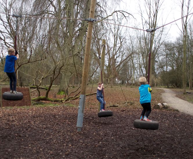 Adventure playground for National Trust at Belton House
