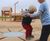 Bouncing Flower - steel and spring playground jumping equipment 4