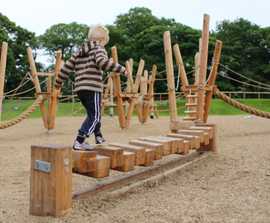 Adventure playground for Yorkshire Wildlife Park