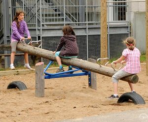 Richter Spielgeräte Beam seesaw