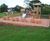 Big Railway - wooden playground train set for young children 2
