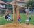 Cross Scales - larch timber see-saw with hanging seats for playgrounds 2