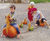 Duck Family - playground animal sculpture for toddlers, outdoor use 1