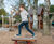 Jumping Disc - round spring platform for children's playgrounds 1