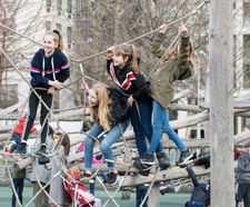 Jubilee Gardens playground - London Eye