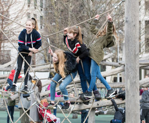 Jubilee Gardens playground - London Eye