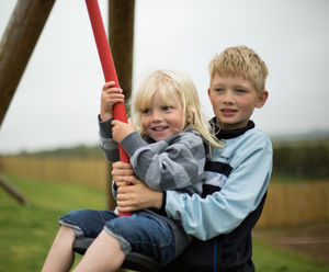 Range of play equipment for adventure playground