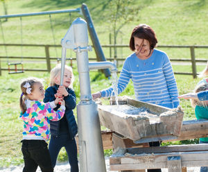 Multipurpose creative playground enhances heritage site