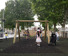 Multipurpose playground realises community play strategy