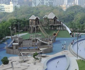 Creating the World Towers Playground - Mumbai, India
