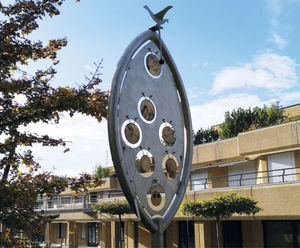Sound Leaf outdoor musical instrument