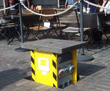 Pop up power units for the Piazza at Covent Garden - on this page
