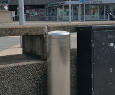Power bollards specified for outdoor area in Gravesham