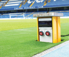 Pop Up Power Supplies® for multi-use sports venues