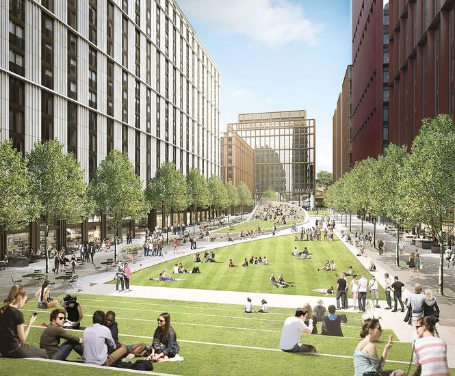 Flexible power for Manchester’s new Symphony Park