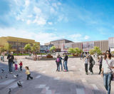 Pop Up Power Supplies Barnsley’s Glass Works development - on this page