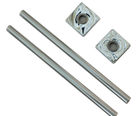 Square chrome pipe kit
