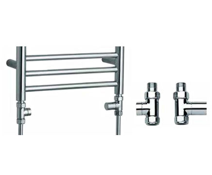 Radiator Valves - Pipes from the floor 