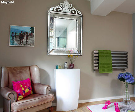 Mayfield 470 contemporary stainless steel radiator