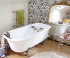 Fletching 910 stainless steel towel rail