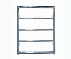 Alfriston 650 stainless steel heated towel rail