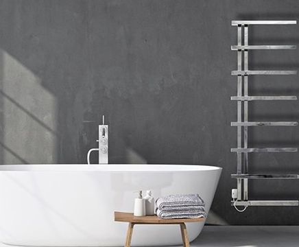 Hickstead 1400 heated towel rail