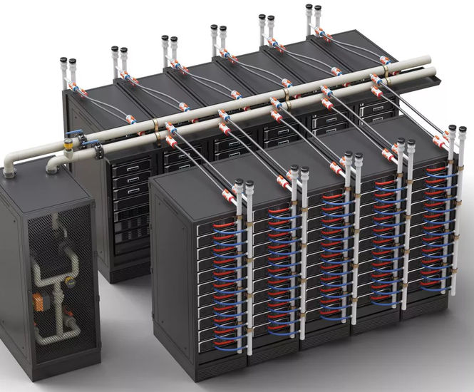 LiquidCore - liquid cooling polymer piping system for data centres