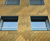 Nordic Royal finish copper external wall cladding, La Residencia, Lugano - on this page