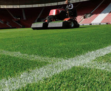 Seed and fertiliser sports pitch renovation package