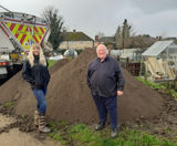 TOPSOIL donates HortLoam to Fane Road allotments - on this page