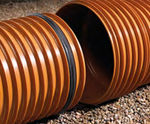 UltraRib - adoptable/non-adoptable pvc drainage pipe for underground sewers
