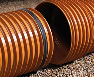 UltraRib - adoptable/non-adoptable pvc drainage pipe for underground sewers