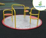 Wheelchair-accessible roundabout