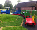 Play train and themed equipment, Abbotsfield Park