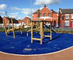 New zoned play area for children's school, Manchester
