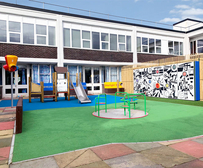 New play area - Starlight Children’s Unit, Wythenshawe 